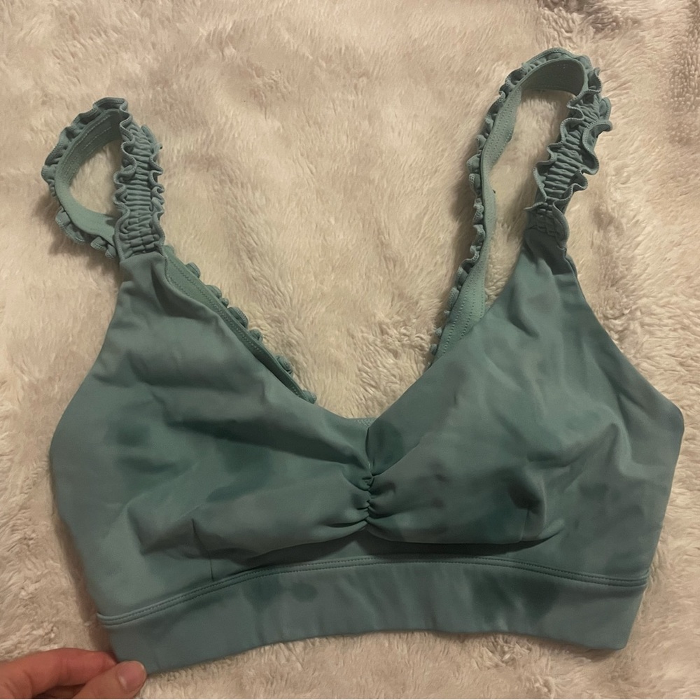 joy lab tie dye scrunch sports bra